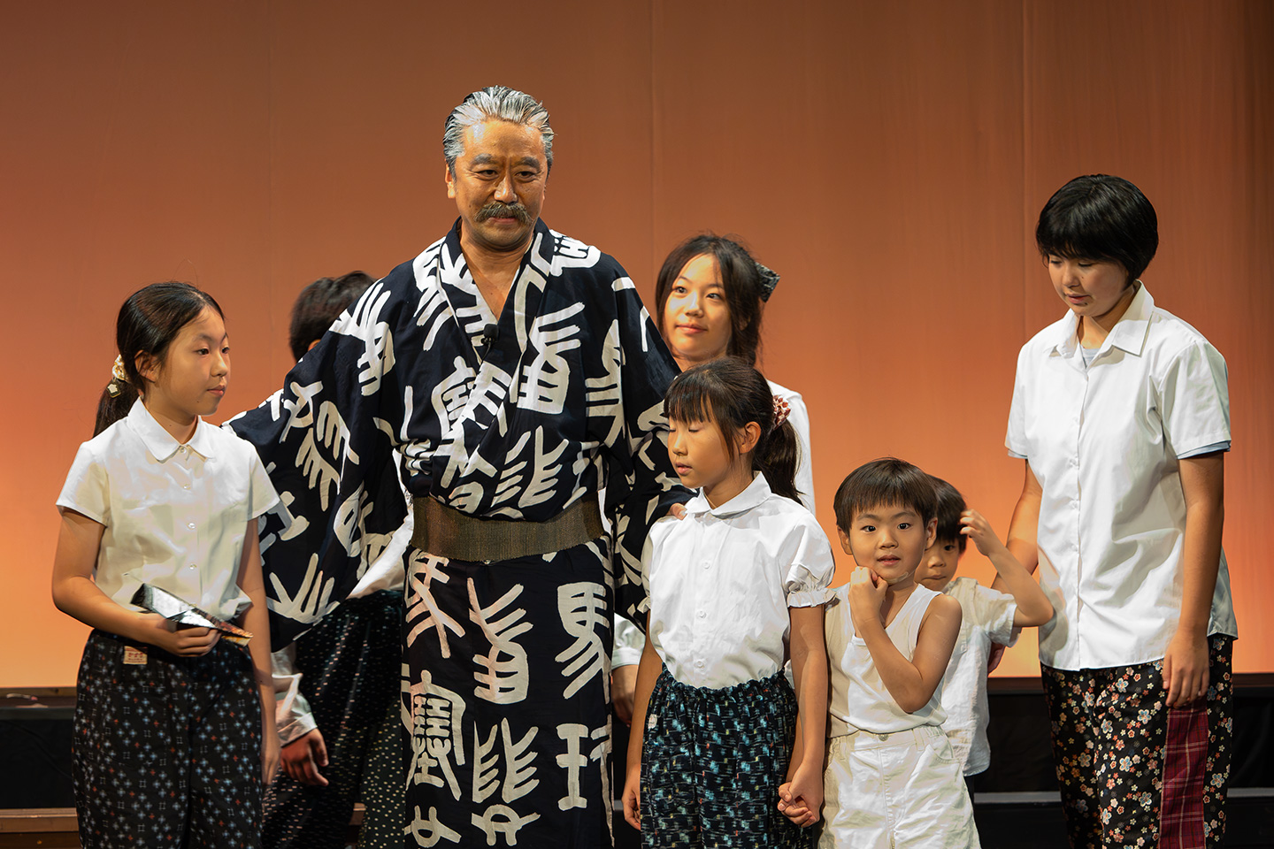 大将さ〜ん！と子どもたちから好かれる貫太郎